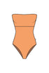 Shan Intemporel Bandeau one-piece